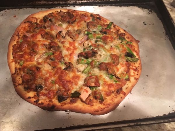 Delicious Homemade Pizza